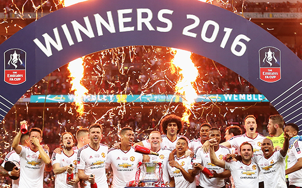 United vence o Crystal Palace de virada e é campeão da FA Cup